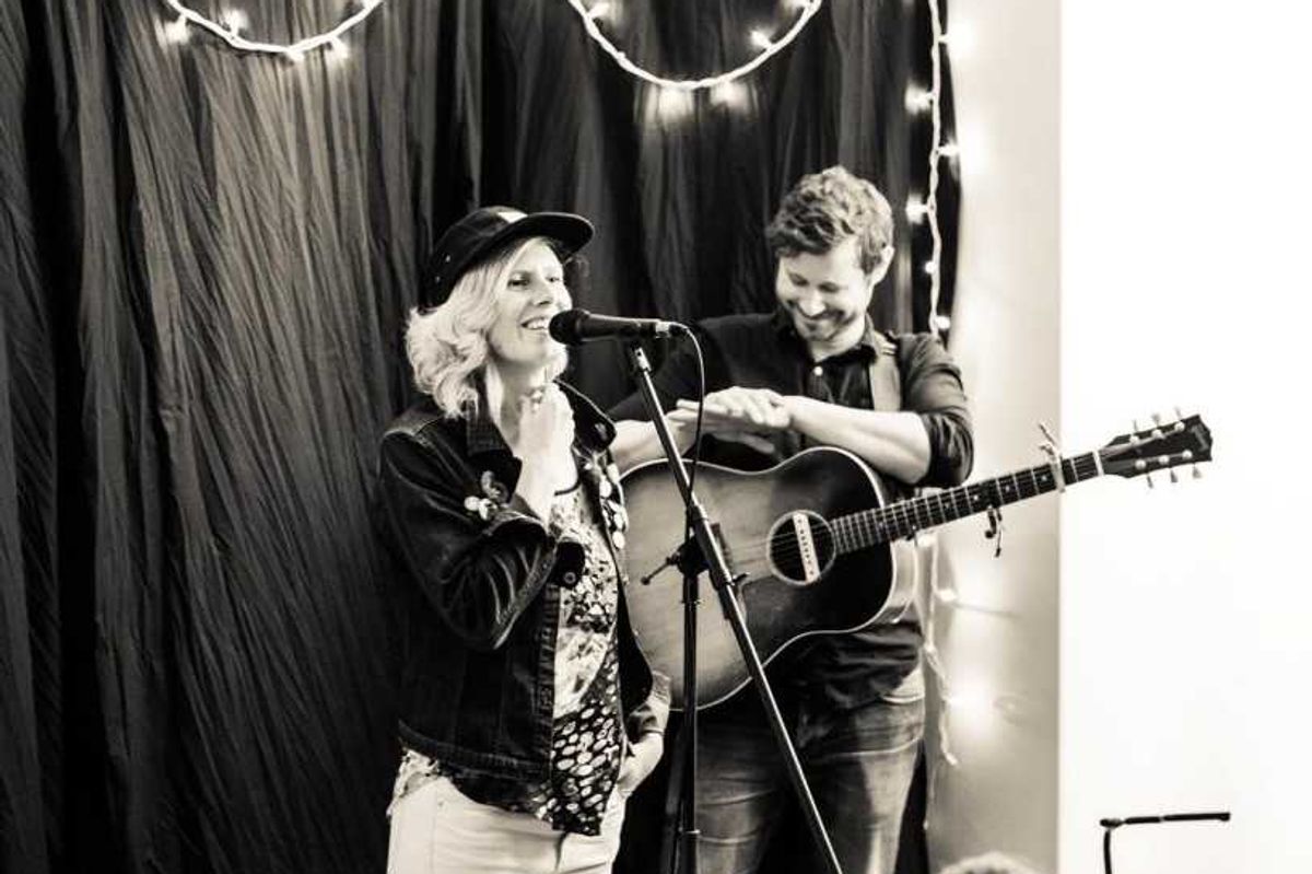 Side Door co-founders Laura Simpson & Dan Mangan