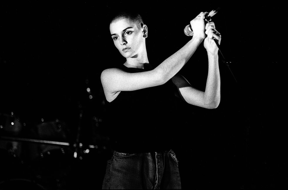 Sinead O'Connor performs at Paradiso, Amsterdam, Netherlands on March 16, 1988.