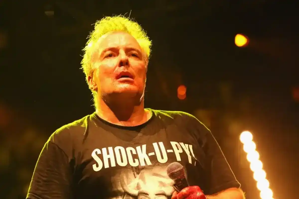 Singer Jello Biafra performs onstage during day 1 of the 2013 Coachella Valley Music & Arts Festival at the Empire Polo Club on April 12, 2013 in Indio, California.
