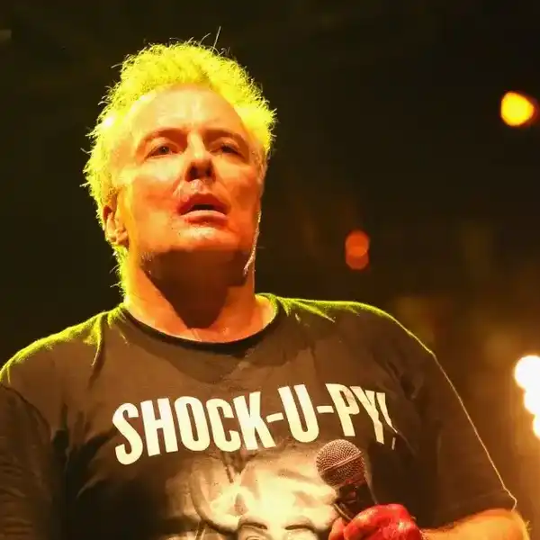 Singer Jello Biafra performs onstage during day 1 of the 2013 Coachella Valley Music & Arts Festival at the Empire Polo Club on April 12, 2013 in Indio, California.