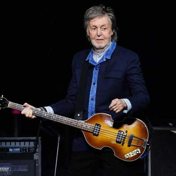 Sir Paul McCartney performs at The O2 Arena during his 'Got Back' world tour on December 18, 2024 in London.