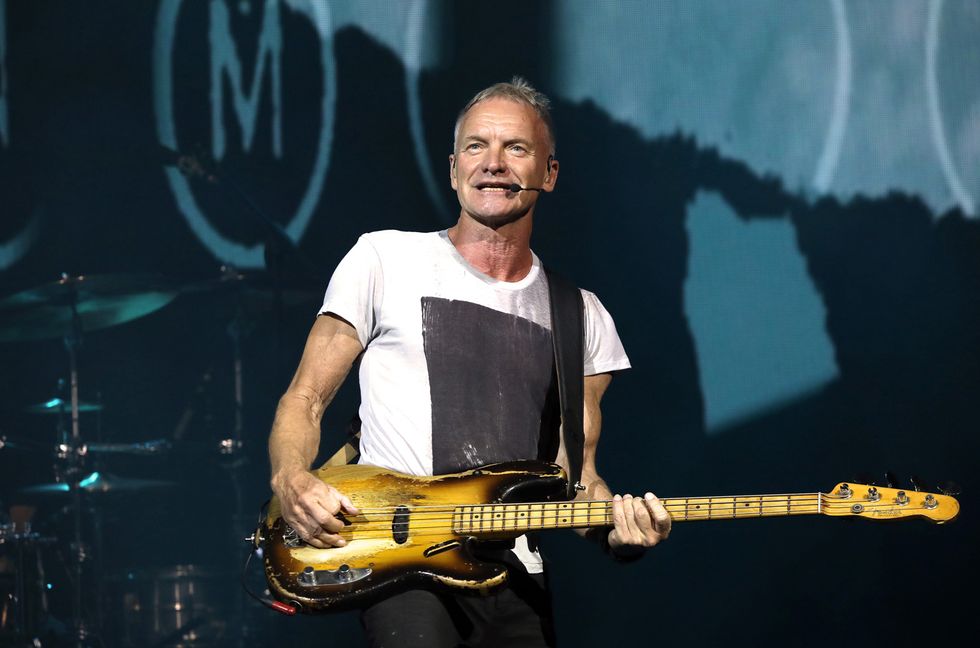 Sting performs at Massey Hall on September 20, 2024 in Toronto, Ontario.