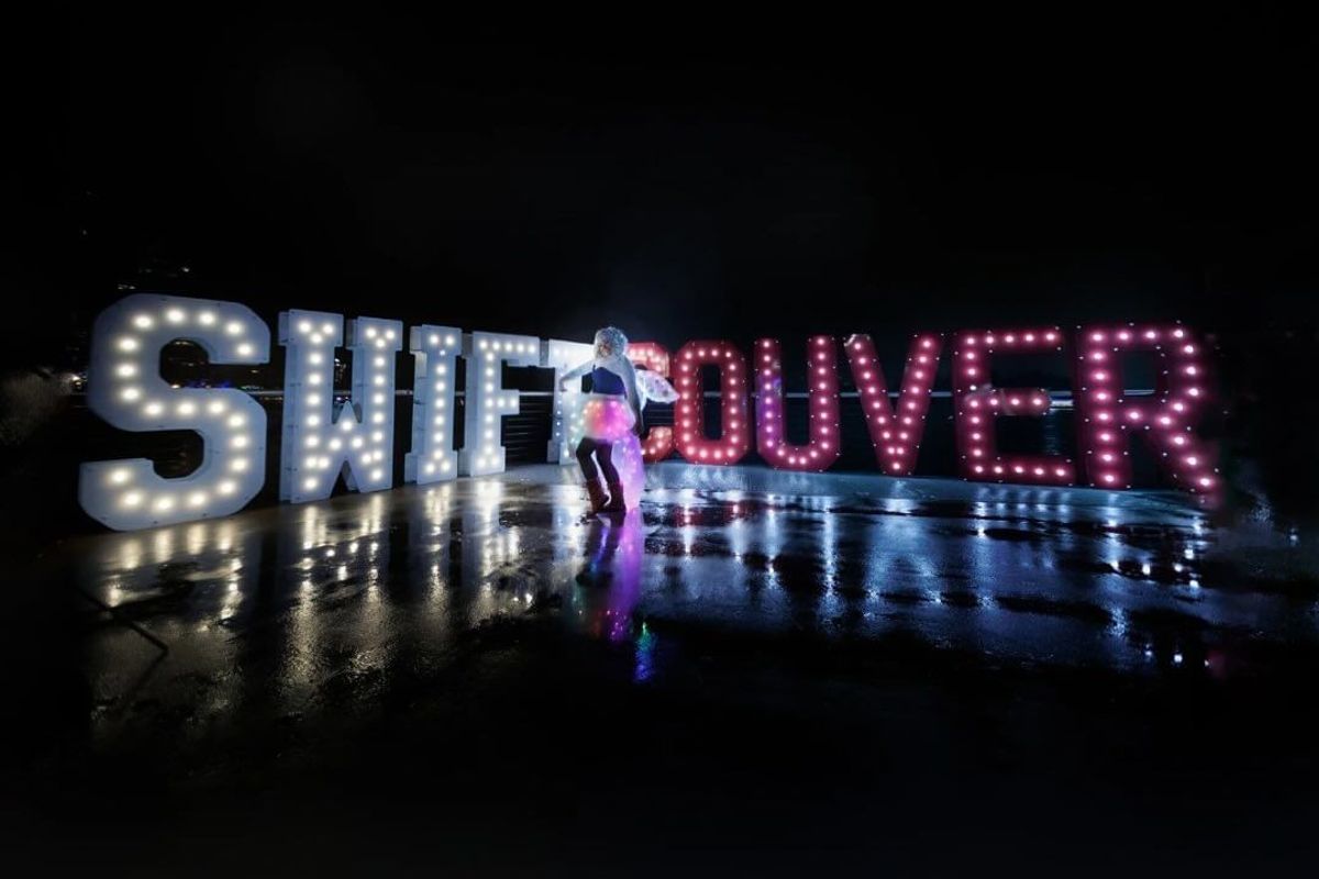 Swiftcouver sign in Vancouver.