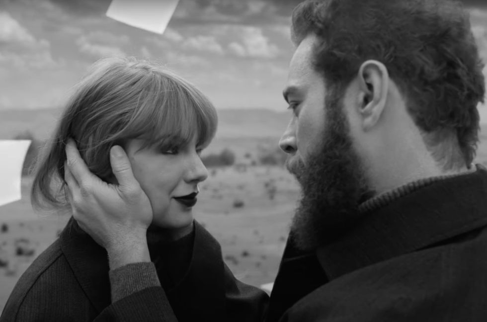 Taylor Swift and Post Malone star in the music video for "Fortnight," from Swift's album "The Tortured Poets Department."