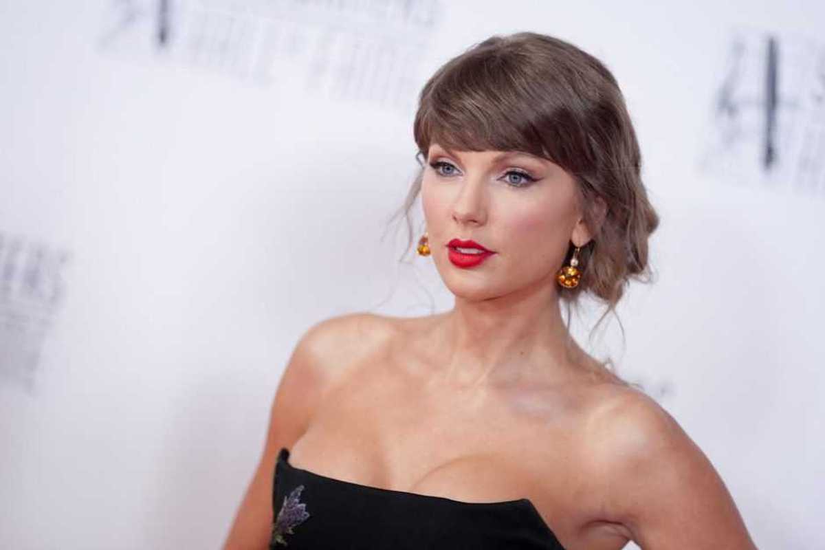 Taylor Swift at the 55th Annual Songwriters Hall of Fame Induction and Awards Gala held at the Marriott Marquis Hotel on June 11, 2026, in New York.