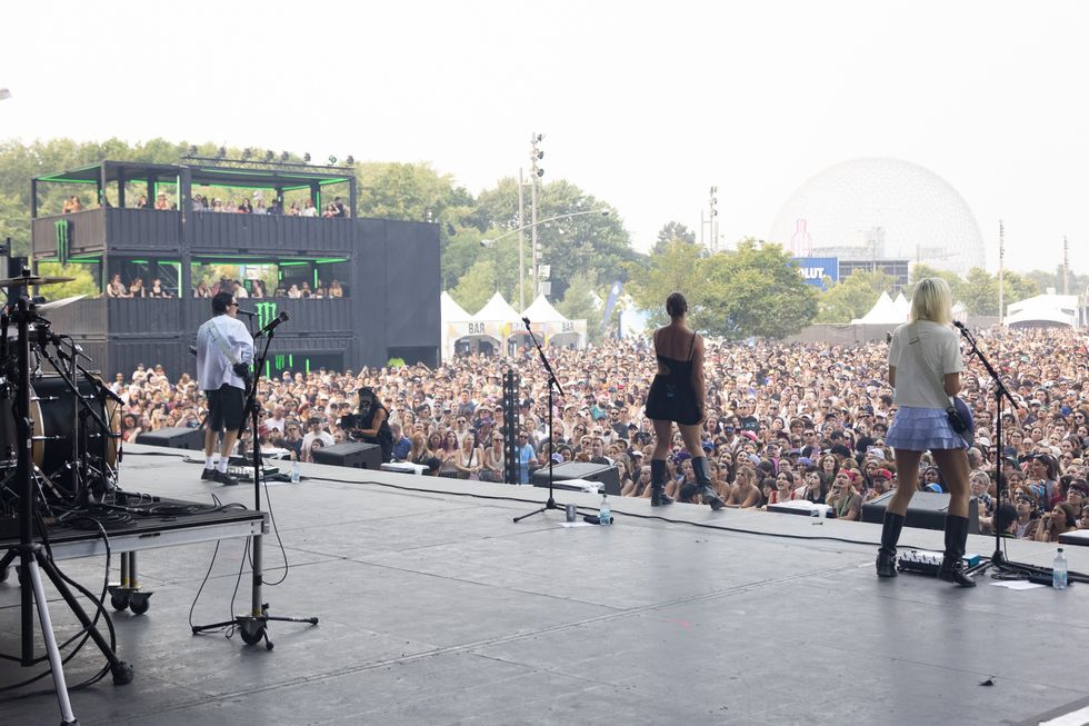 The Beaches at Osheaga 2025.