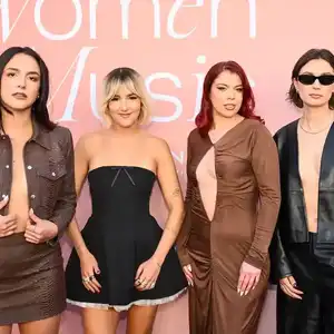 The Beaches at the Billboard Women in Music 2026 held at the Hollywood Palladium on April 29, 2026 in Los Angeles, California.