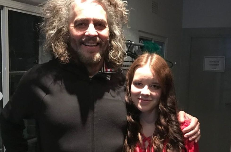 The Flaming Lips frontman Wayne Coyne and Nell Smith.