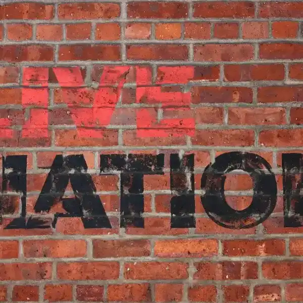 The Live Nation logo is seen at its NYC headquarters on May 23, 2024 in New York City.