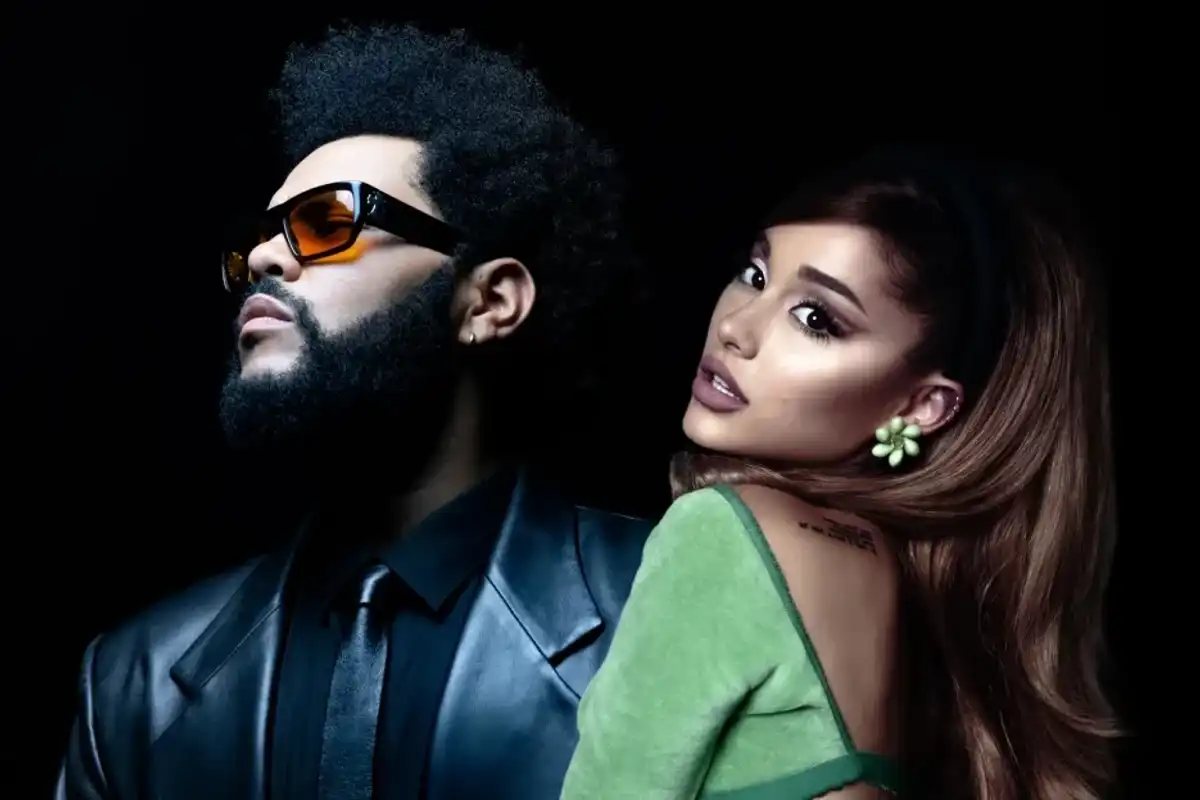 The Weeknd and Ariana Grande