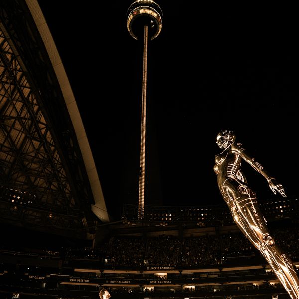 The Weeknd at Rogers Centre in Toronto on August 8, 2025.