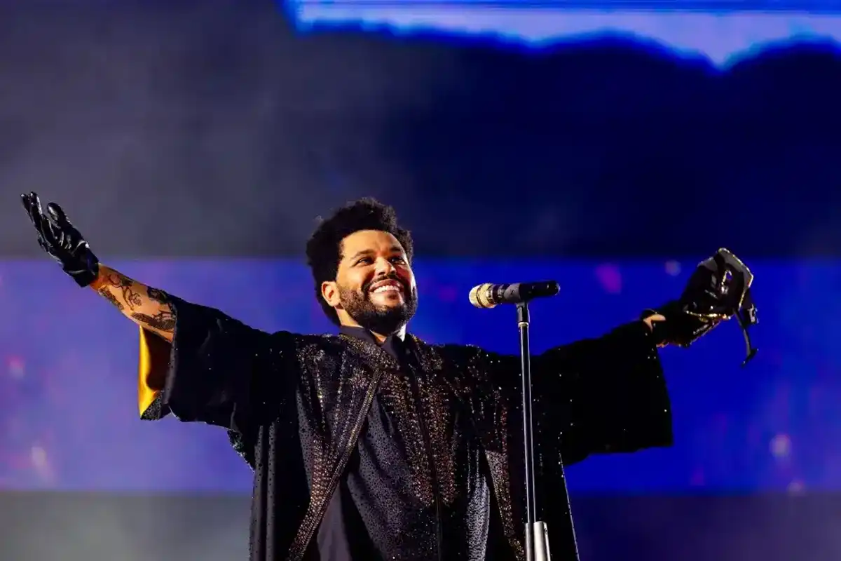The Weeknd performs at Metlife Stadium in East Rutherford, NJ, on June 5th, 2025.