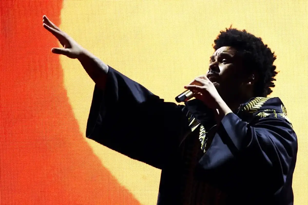The Weeknd performs onstage at the 2024 iHeartRadio Music Festival at T-Mobile Arena on Sept. 21, 2024 in Las Vegas.