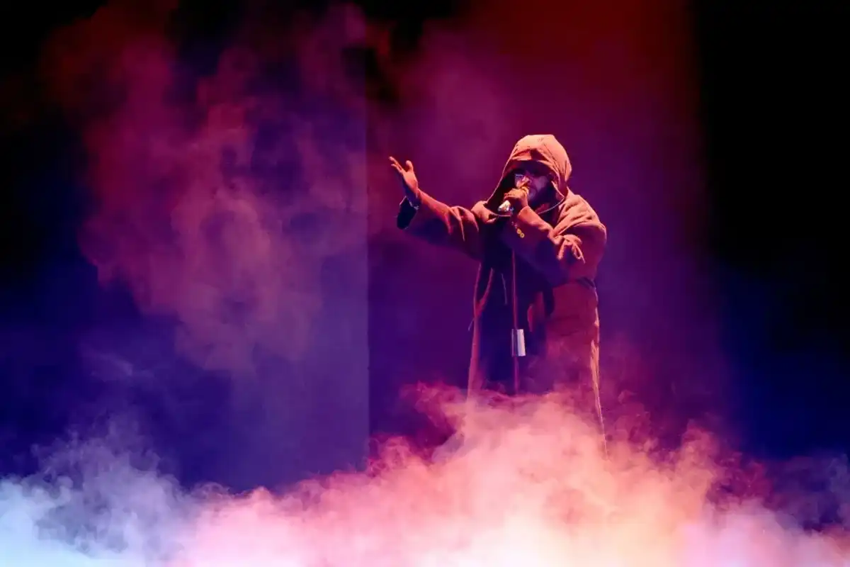 The Weeknd performs onstage during the 67th GRAMMY Awards at Crypto.com Arena on February 2, 2025 in Los Angeles, California.