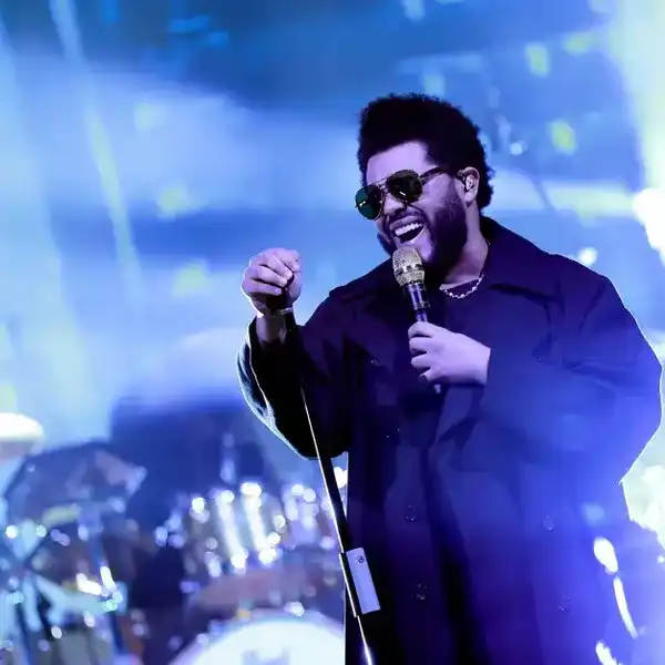 The Weeknd performs onstage during the Michael Rubin REFORM Alliance Casino Night Event on September 13, 2025 in Atlantic City, New Jersey.