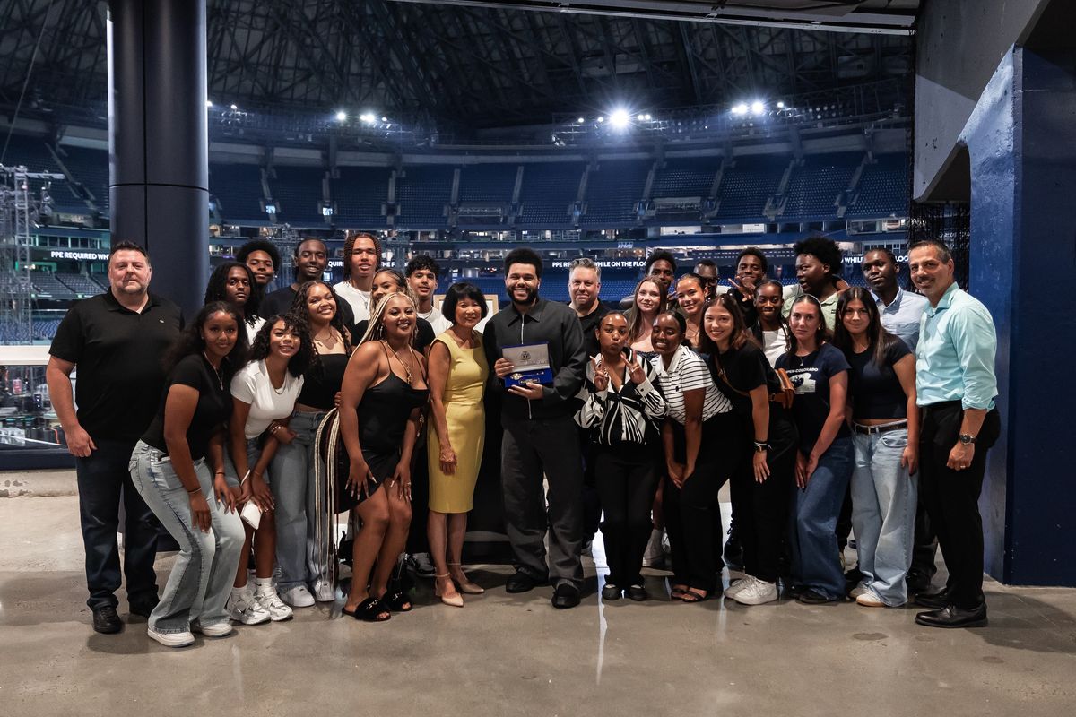 The Weeknd receiving the key to the city of Toronto on July 26, 2028.