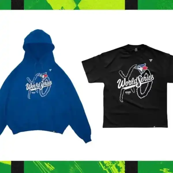 The Weeknd x Toronto Blue Jays merch.