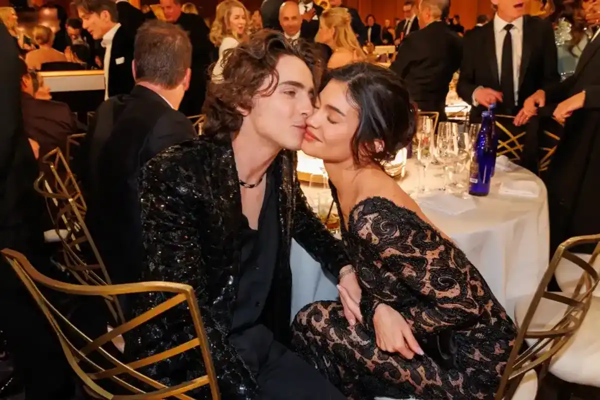 Timothée Chalamet Thanks Kylie Jenner During Critics Choice Awards Win