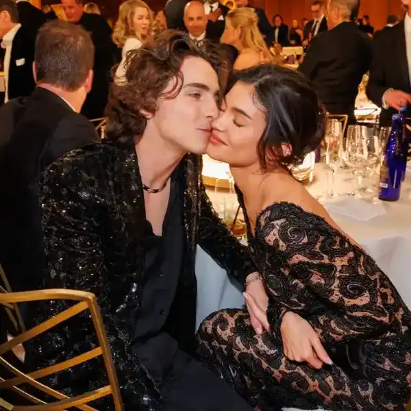 Timothée Chalamet Thanks Kylie Jenner During Critics Choice Awards Win
