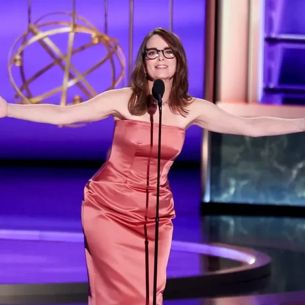 Tina Fey speaks onstage at the 77th Primetime Emmy Awards held at the Peacock Theater on September 14, 2025 in Los Angeles, California.