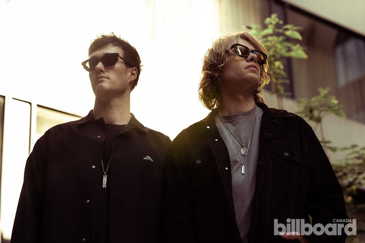 Tom Howie and Jimmy Vallance of Bob Moses at the W Toronto in September, 2025.