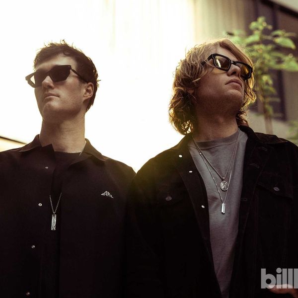 Tom Howie and Jimmy Vallance of Bob Moses at the W Toronto in September, 2025.