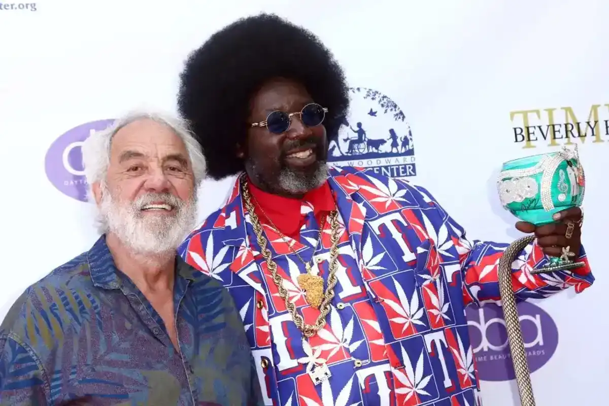 Tommy Chong and Afroman attend the 2019 Daytime Beauty Awards at The Taglyan Complex on September 20, 2019 in Los Angeles, California.