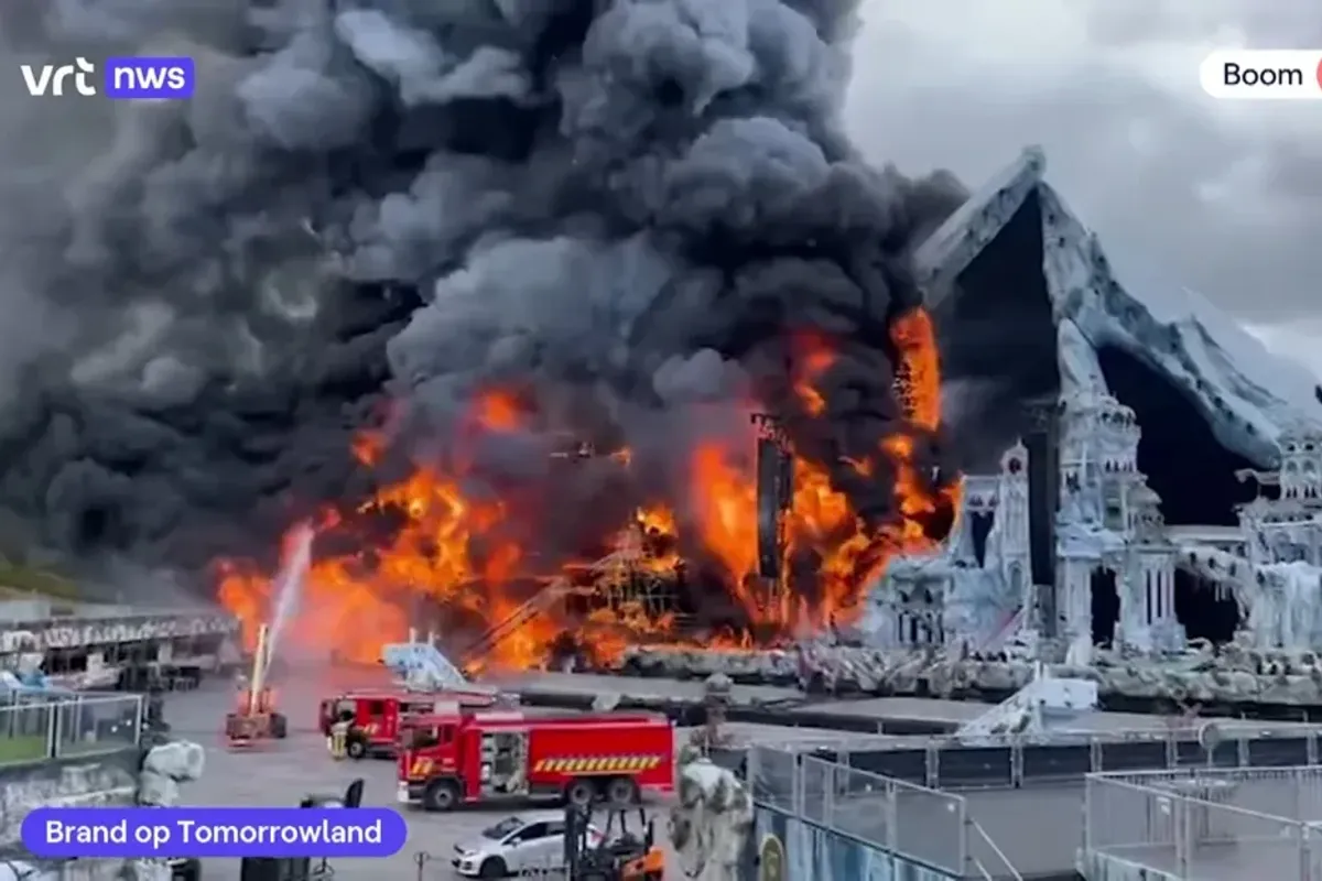 Tomorrowland 2025 Mainstage Destroyed by Fire Ahead of Festival