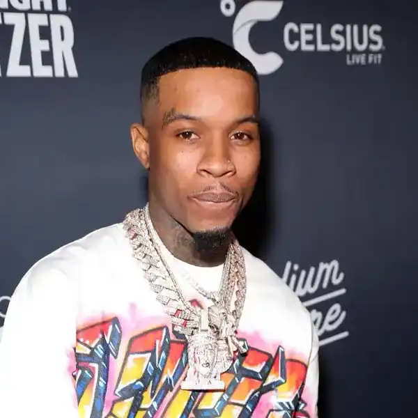 Tory Lanez attends Shaq's Fun House presented by FTX at Shrine Auditorium and Expo Hall on February 11, 2022 in Los Angeles, California.