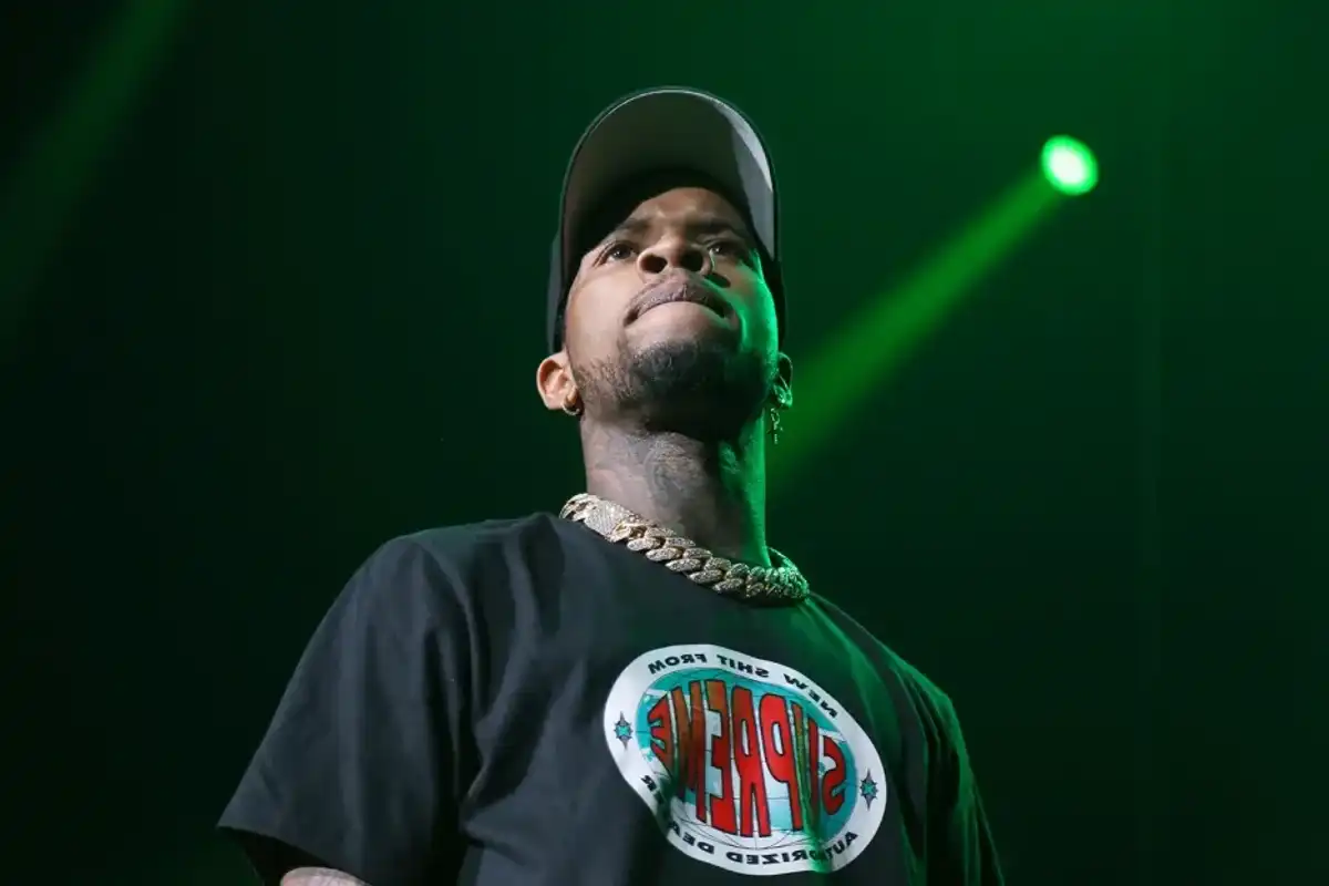 Tory Lanez performs on stage at Prudential Center on September 13, 2019 in Newark, New Jersey.