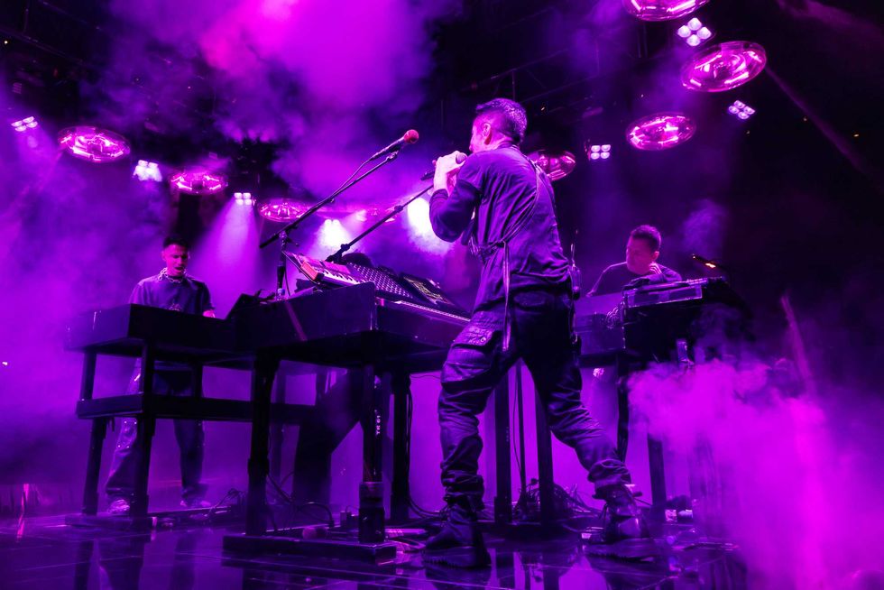 Trent Reznor performing live with Nine Inch Nails in 2025.