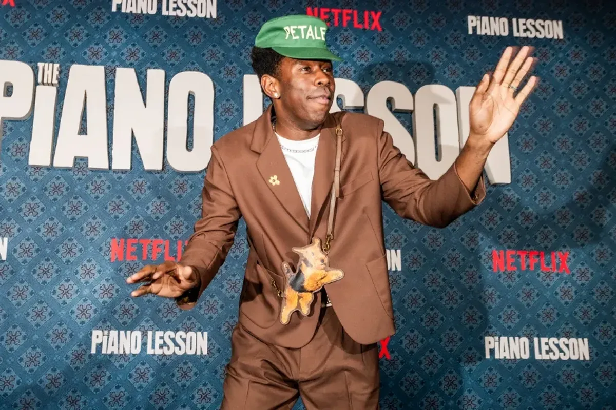 Tyler, The Creator attends Netflix's "The Piano Lesson" LA premiere at The Egyptian Theatre Hollywood on November 19, 2024 in Los Angeles, California.