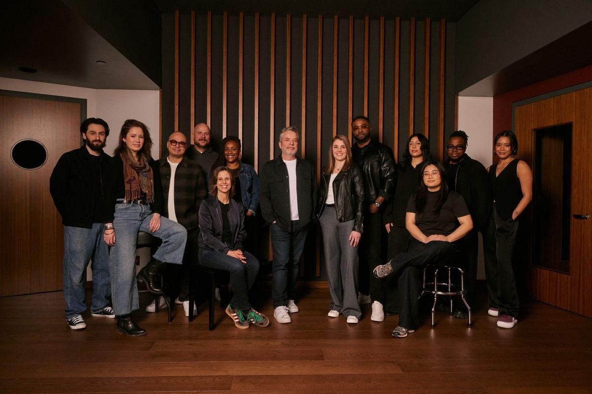 Universal Music Canada’s A&R team (L – R): Phil Hotz, Lisa Lorenz, Ivan Evidente, Don Kitchen, Morgan “MJ” James, Shawn Marino, Amanda Kingsland, Widney Bonfils, Shirley Ichkhanian, Kwaku Agyemang, Natassha Cuachon-Cruz; seated: UMC President & CEO, Julie Adam, Shannen Serrano