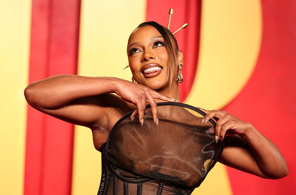 Victoria Monét at the Black Music Action Coalition Music Maker Dinner, in association with ASCAP, held at Delilah on Jan. 31, 2024 in West Hollywood, California.
