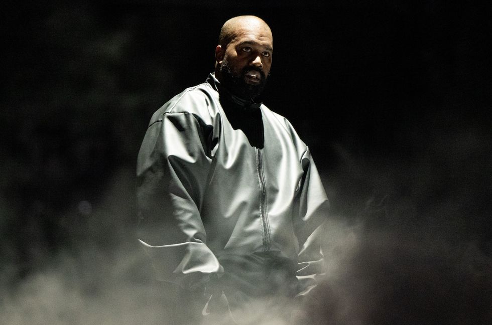 Ye performs onstage during the 'Vultures 1' playback concert during Rolling Loud 2024 at Hollywood Park Grounds on March 14, 2024 in Inglewood, California.